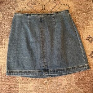 PacSun Light Blue Denim Skirt
